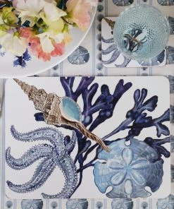 Orchard Melamine Beachcomber Placemats, Set Of 4