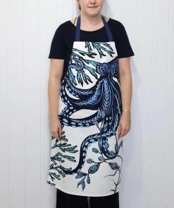 Magic Textiles Kitchen & Dining Sea Creature Octopus Apron & Seahorse Tea Towel Set
