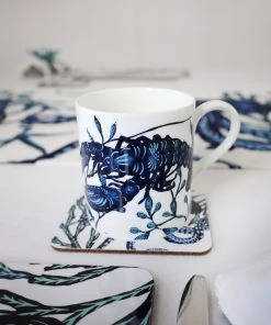 Orchard Melamine Kitchen & Dining Cork-Backed Sea Life Coasters, Set Of 4 9 Orchard Melamine Kitchen & Dining Cork-Backed Sea Life Coasters, Set Of 4