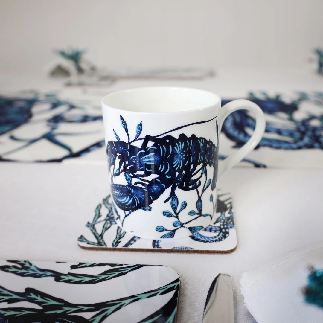 Orchard Melamine Kitchen & Dining Cork-Backed Sea Life Coasters, Set Of 4 5 Orchard Melamine Kitchen & Dining Cork-Backed Sea Life Coasters, Set Of 4