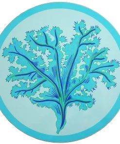 Orchard Melamine Blue Dulse Round Placemat Kitchen & Dining