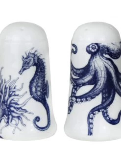 Fegg Hayes Salt & Pepper Pots - Octopus & Seahorse
