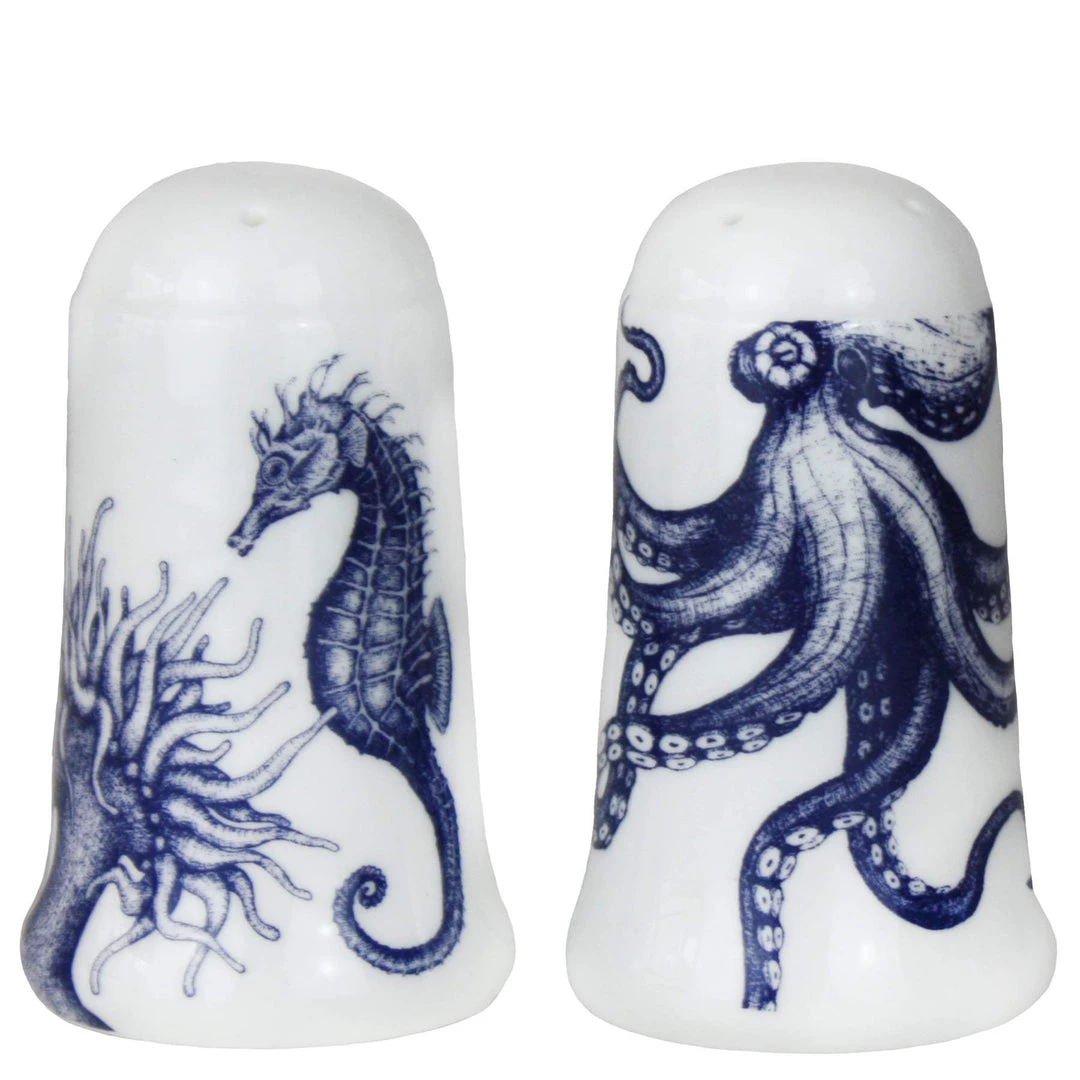 Fegg Hayes Salt & Pepper Pots - Octopus & Seahorse 1 Fegg Hayes Salt & Pepper Pots - Octopus & Seahorse