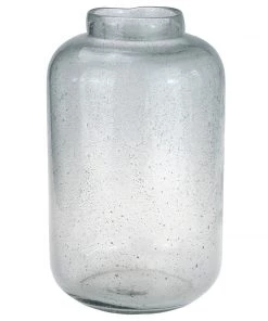 Light & Living Clear Bubble Vase Decorative