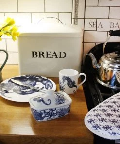 Fegg Hayes Bone China Sea Creatures Butter Dish