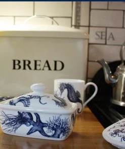 Fegg Hayes Bone China Sea Creatures Butter Dish