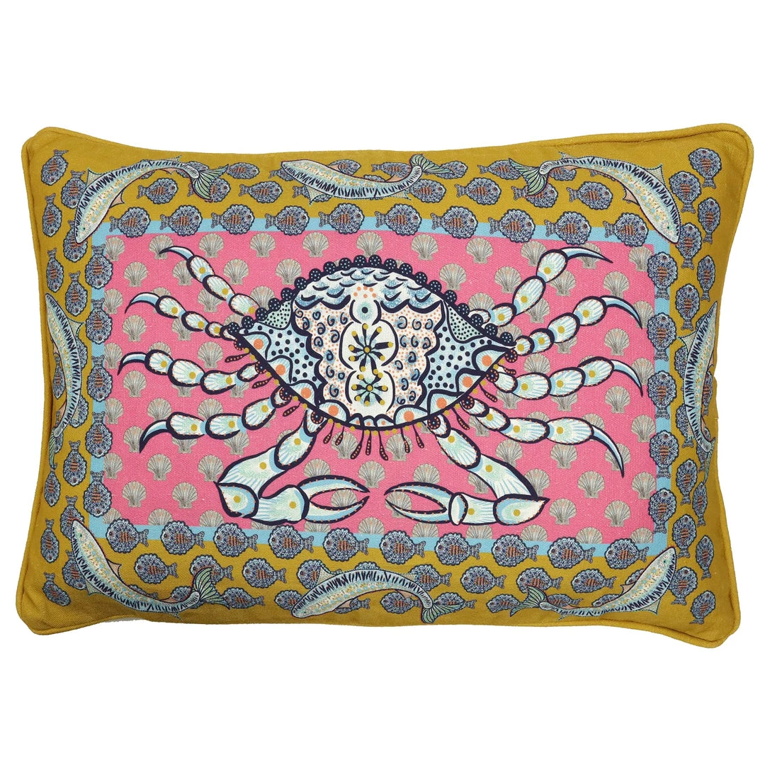 Magic Textiles New Arrivals Byron Crab Cushion Cover 1 Magic Textiles New Arrivals Byron Crab Cushion Cover