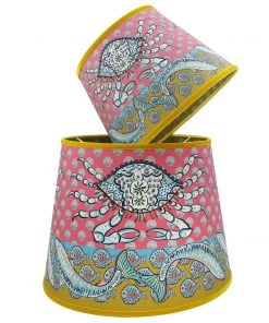 Cream Cornwall Byron Crab Lampshade
