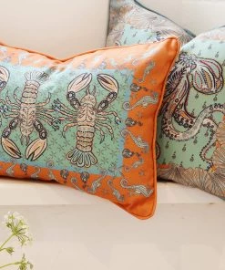 Magic Textiles Byron Lobster Cushion Cover New Arrivals