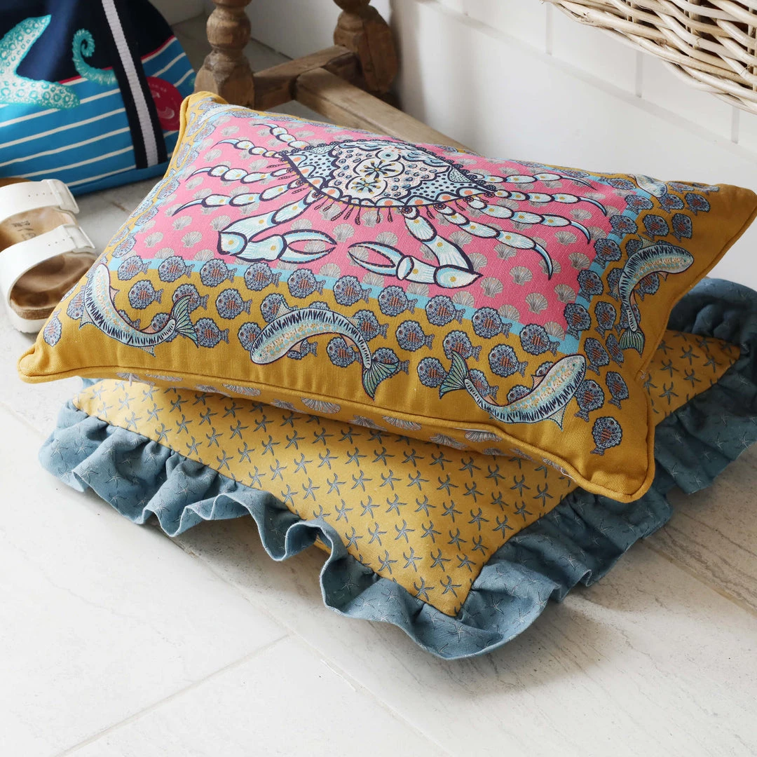 Magic Textiles New Arrivals Byron Crab Cushion Cover 4 Magic Textiles New Arrivals Byron Crab Cushion Cover