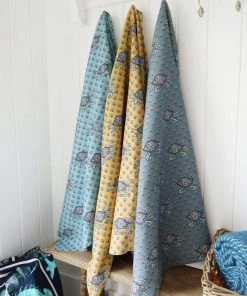 Magic Textiles Byron Crab Fabric - Sun Washed