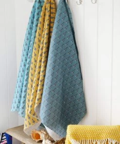 Magic Textiles New Arrivals Byron Mini Odyssey Shell Fabric - Pale Blue