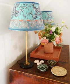 Cream Cornwall Byron Octopus Lampshade