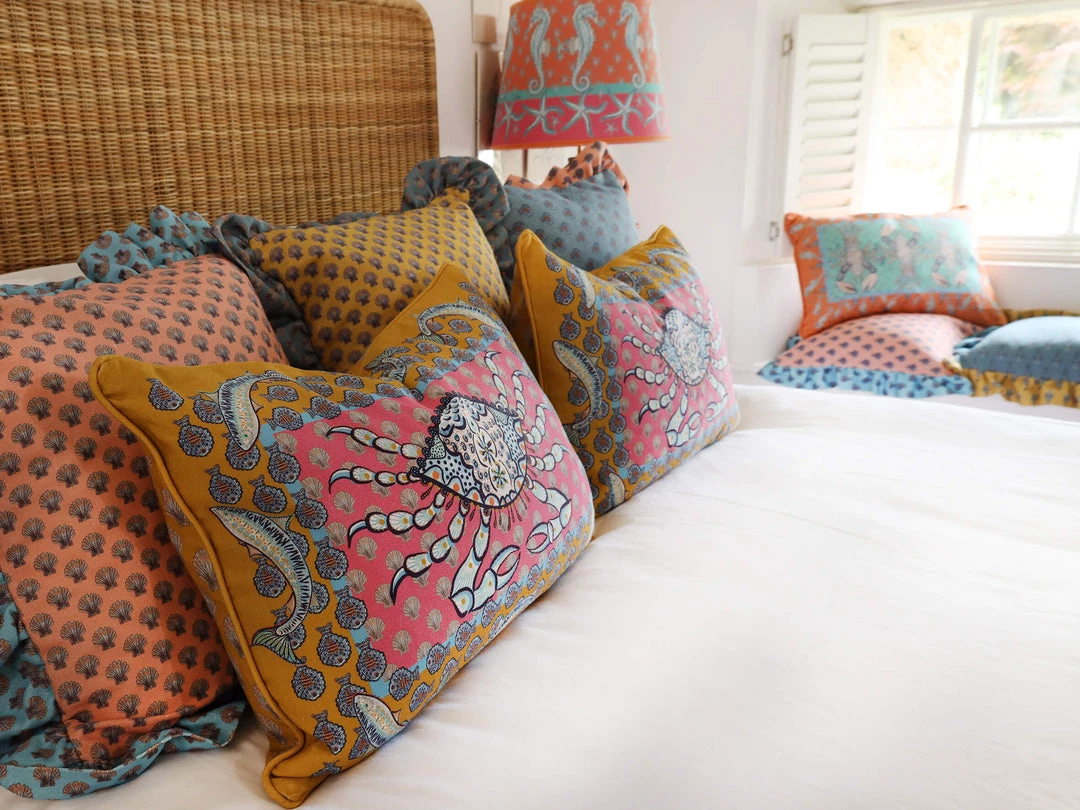 Magic Textiles Byron Mini Shell Fabric - Pale Blue 5 Magic Textiles Byron Mini Shell Fabric - Pale Blue