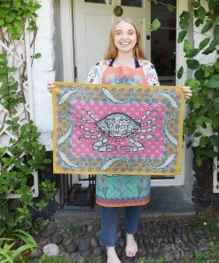 Magic Textiles Byron Crab Tea Towel