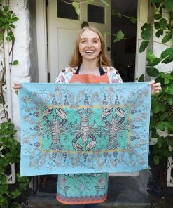 Magic Textiles New Arrivals Byron Lobster Tea Towel