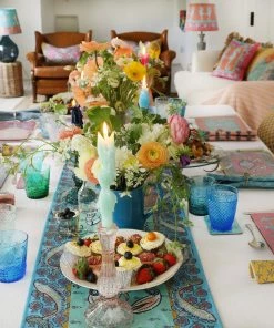 Magic Textiles New Arrivals Byron Linen Table Runner