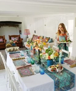 Magic Textiles New Arrivals Byron Linen Table Runner