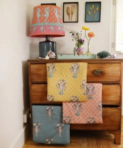 Magic Textiles New Arrivals Byron Lobster Fabric - Provence Pink