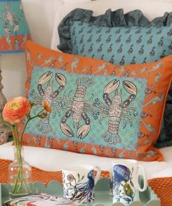 Magic Textiles New Arrivals Byron Mini Odyssey Shell Fabric - Pale Blue