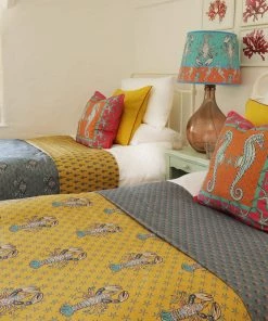 Magic Textiles New Arrivals Byron Mini Shell Fabric - Airforce Blue