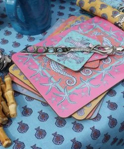 Orchard Melamine New Arrivals Byron Cork Backed Melamine Placemats, Set Of 4