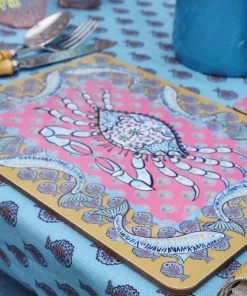 Orchard Melamine New Arrivals Byron Cork Backed Melamine Placemats, Set Of 4