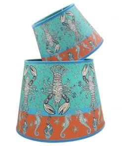 Cream Cornwall New Arrivals Byron Lobster Lampshade