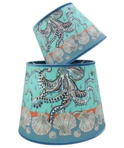 Cream Cornwall Byron Octopus Lampshade