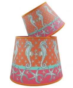 Cream Cornwall Byron Seahorse Lampshade New Arrivals