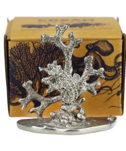Detail Products Kitchen & Dining Pewter Coral & Seahorse Card Holder 8 Detail Products Kitchen & Dining Pewter Coral & Seahorse Card Holder