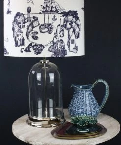 Light & Living Carrick Glass Lamp Base