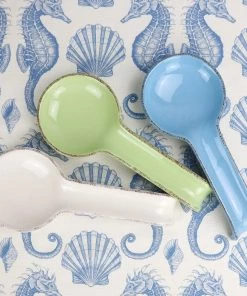 ARCUCCI CERAMICS Delft Blue Ceramic Spoon Kitchen & Dining