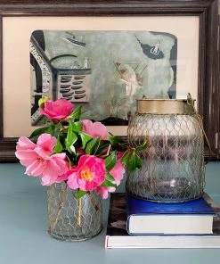 Light & Living Coastal Hurricane Lantern Homeware