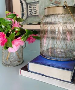 Light & Living Coastal Hurricane Lantern Homeware