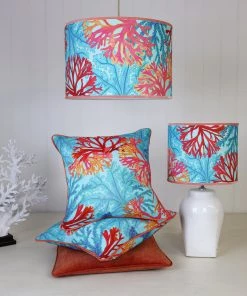 Magic Textiles Coral Rays Linen Cushion Cover 9 Magic Textiles Coral Rays Linen Cushion Cover