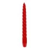 Graziani Barley Twist Lacquered Candle - Coral