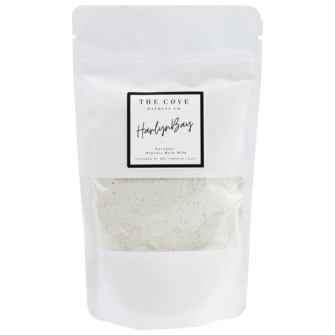 The Cove Bathing Company INDULGENT BATH TREATS Harlyn Bay Organic Bath Milk 1 The Cove Bathing Company INDULGENT BATH TREATS Harlyn Bay Organic Bath Milk