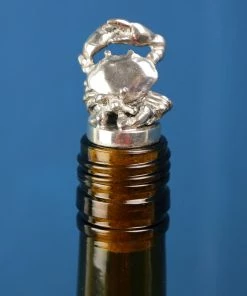 Detail Products Kitchen & Dining Pewter Crab Cork Stopper