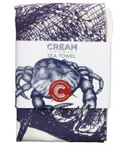 Magic Textiles Crab Tea Towel Kitchen & Dining