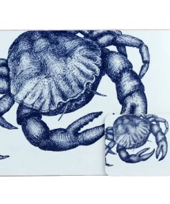 Orchard Melamine Kitchen & Dining Blue And White Crab Design Placemat