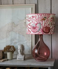 Cream Cornwall Shell Seeker Off White Lampshade Homeware