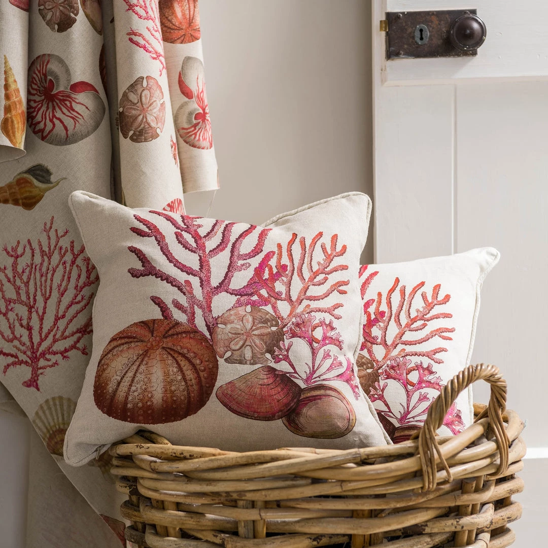 Magic Textiles Shoreline Natural Linen Cushion Cover 2 Magic Textiles Shoreline Natural Linen Cushion Cover