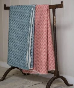 Magic Textiles Navron Linen Fabric - Pink Homeware