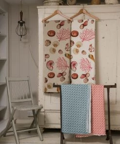 Magic Textiles Navron Linen Fabric - Pink Homeware