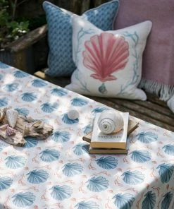 Magic Textiles Homeware Navron Linen Fabric - Blue 7 Magic Textiles Homeware Navron Linen Fabric - Blue