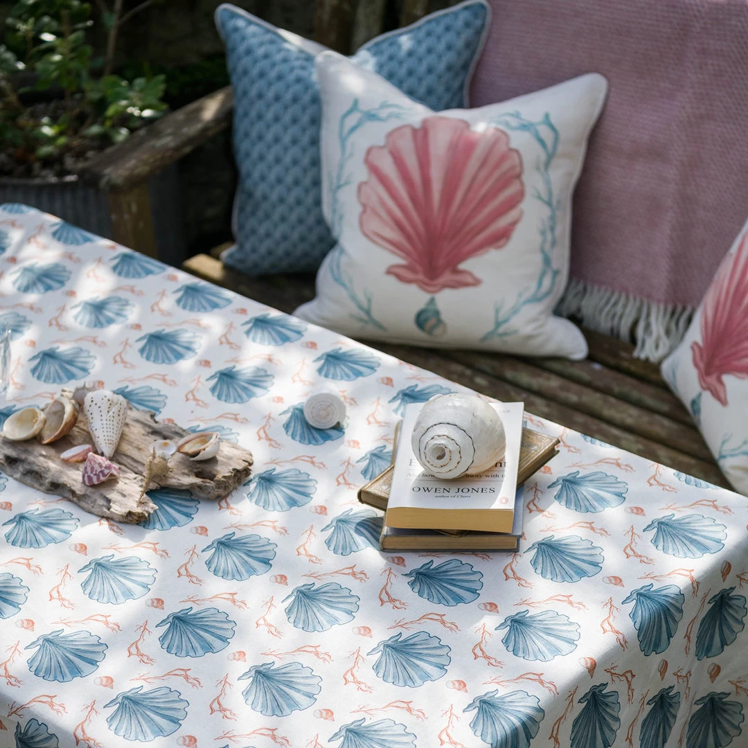 Magic Textiles Homeware Navron Linen Fabric - Blue 4 Magic Textiles Homeware Navron Linen Fabric - Blue