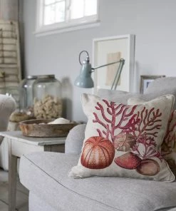 Magic Textiles Shoreline Natural Linen Cushion Cover 6 Magic Textiles Shoreline Natural Linen Cushion Cover
