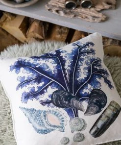 Magic Textiles Rockpool Off-White Linen Cushion Cover Homeware
