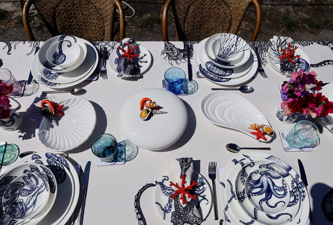 Fegg Hayes Bone China Jellyfish Side Plate 5 Fegg Hayes Bone China Jellyfish Side Plate